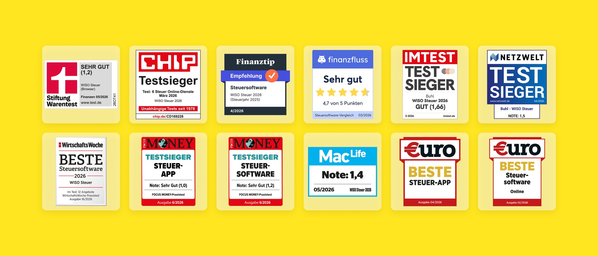 WISO Steuer - Steuererklärung product page header