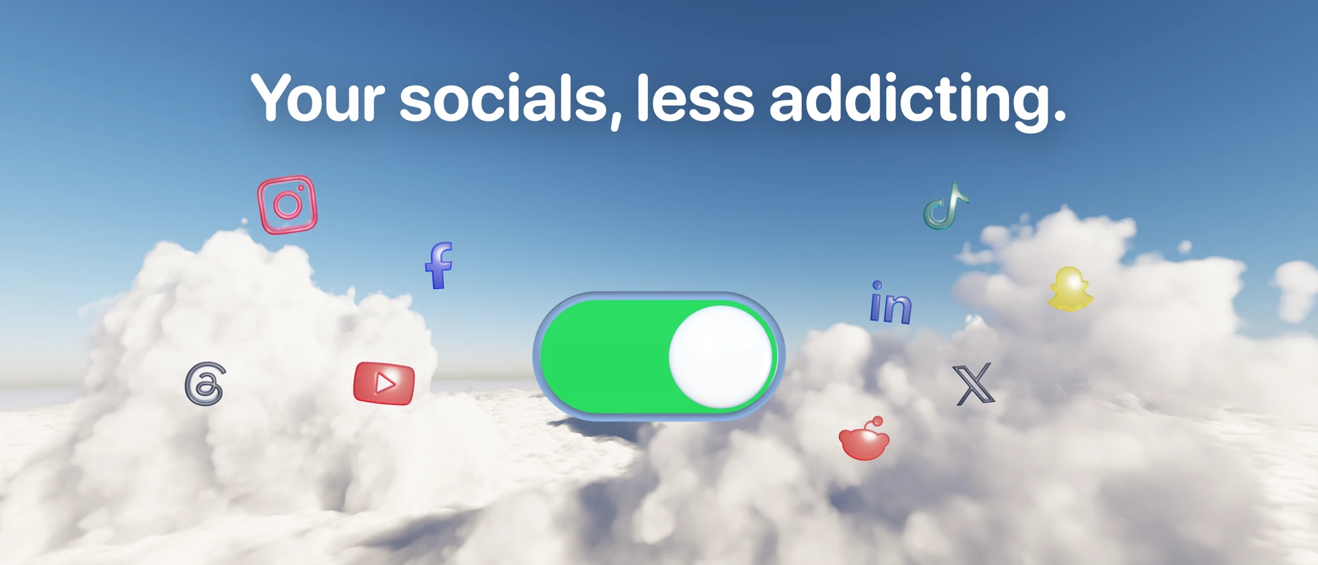 Toggle: Block Reels App Store product page header