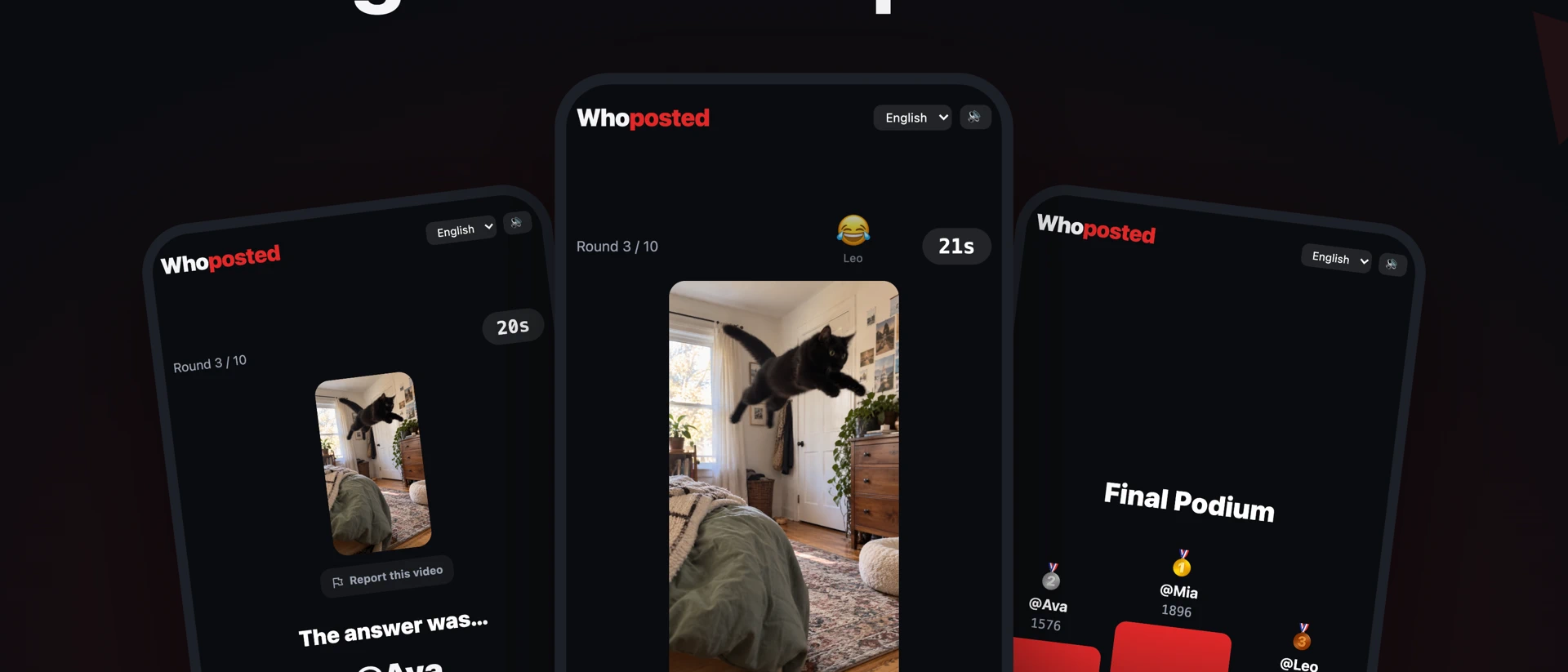 Whoposted product page header