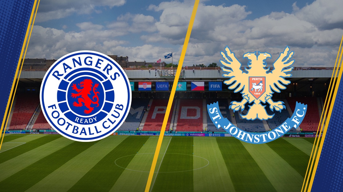 Rangers vs. St. Johnstone Scottish Professional Football League