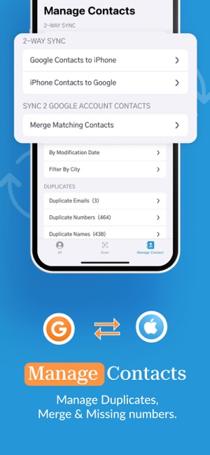 Sync Contact for Google & more screenshot 2
