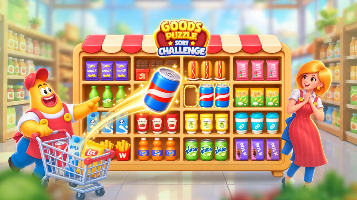 Goods Puzzle: Sort Challenge™ App Store product page header