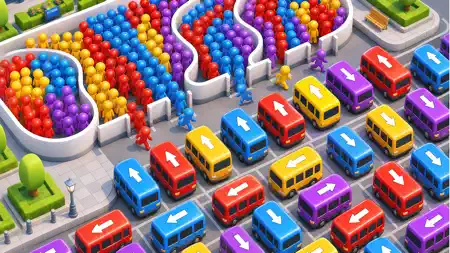 Car Jam: парковка автобус игра iPhone screenshot 7