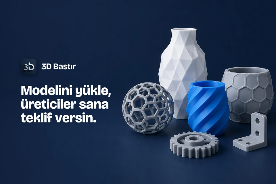 3D Bastır: 3D Baskı Hizmeti App Store search result