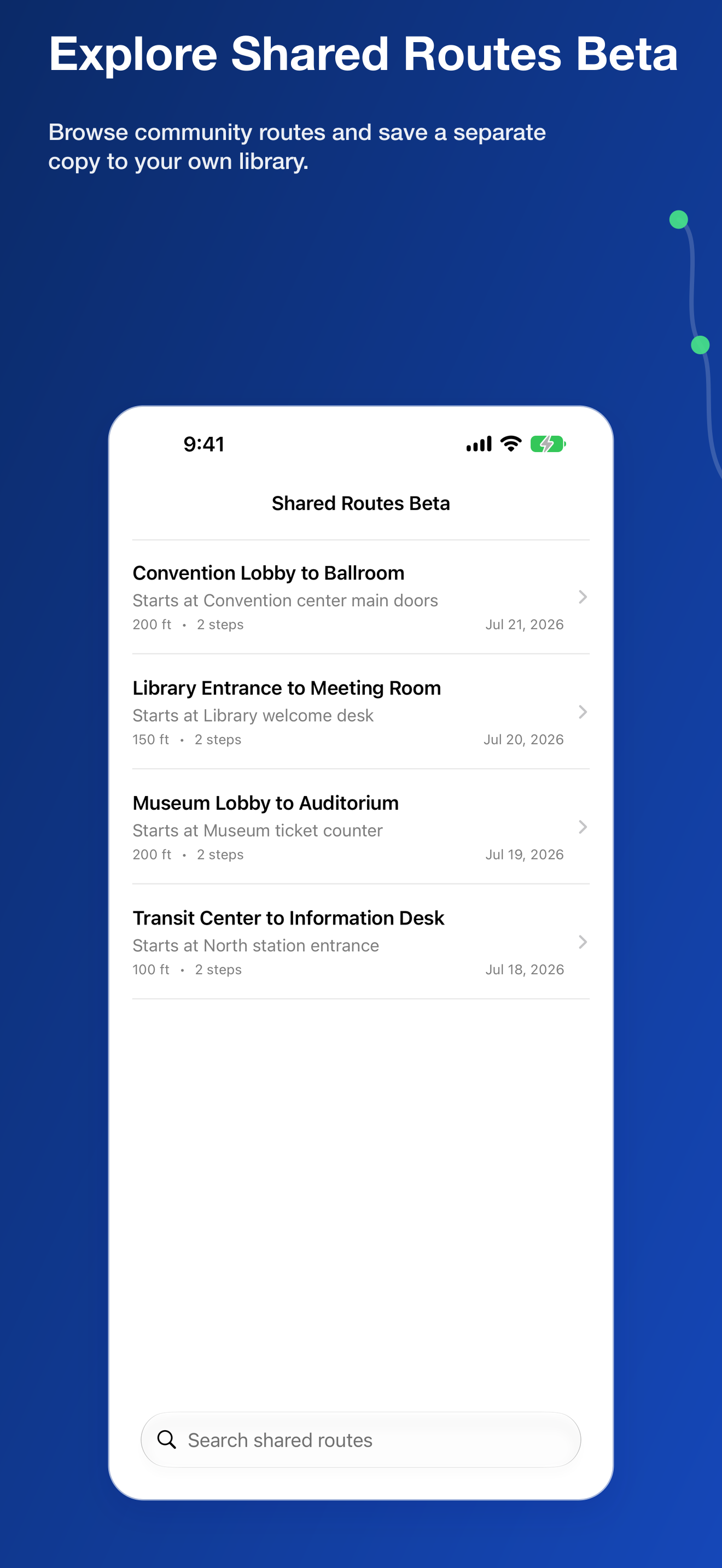 Start Navigating iPhone screenshot 6