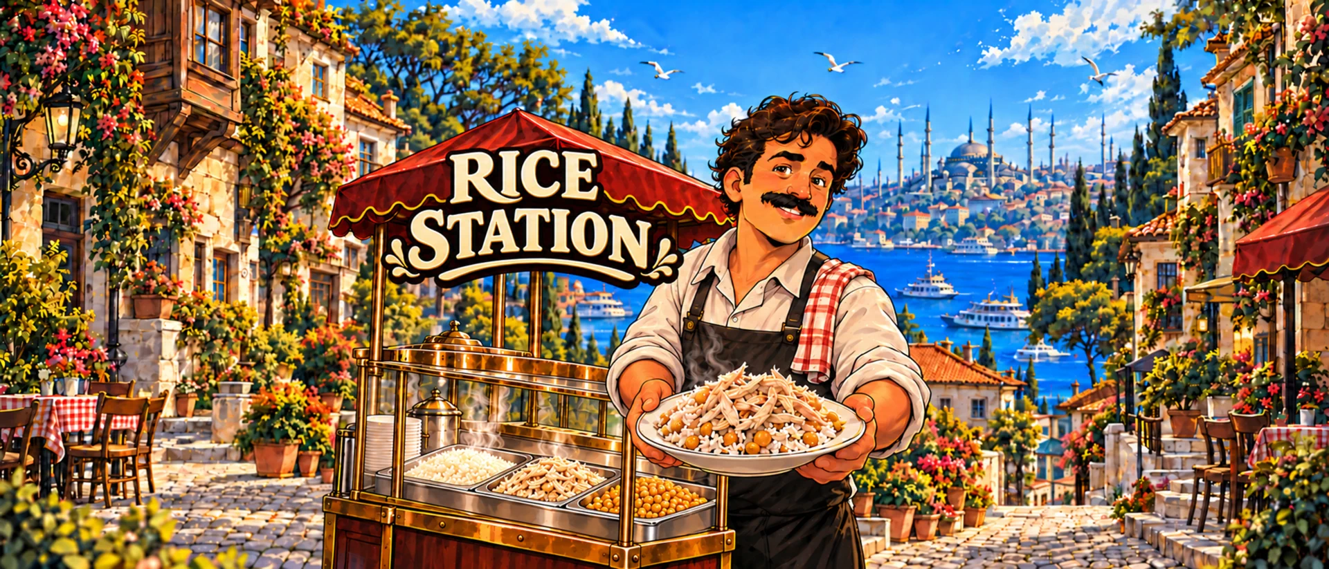 Rice Station product page header