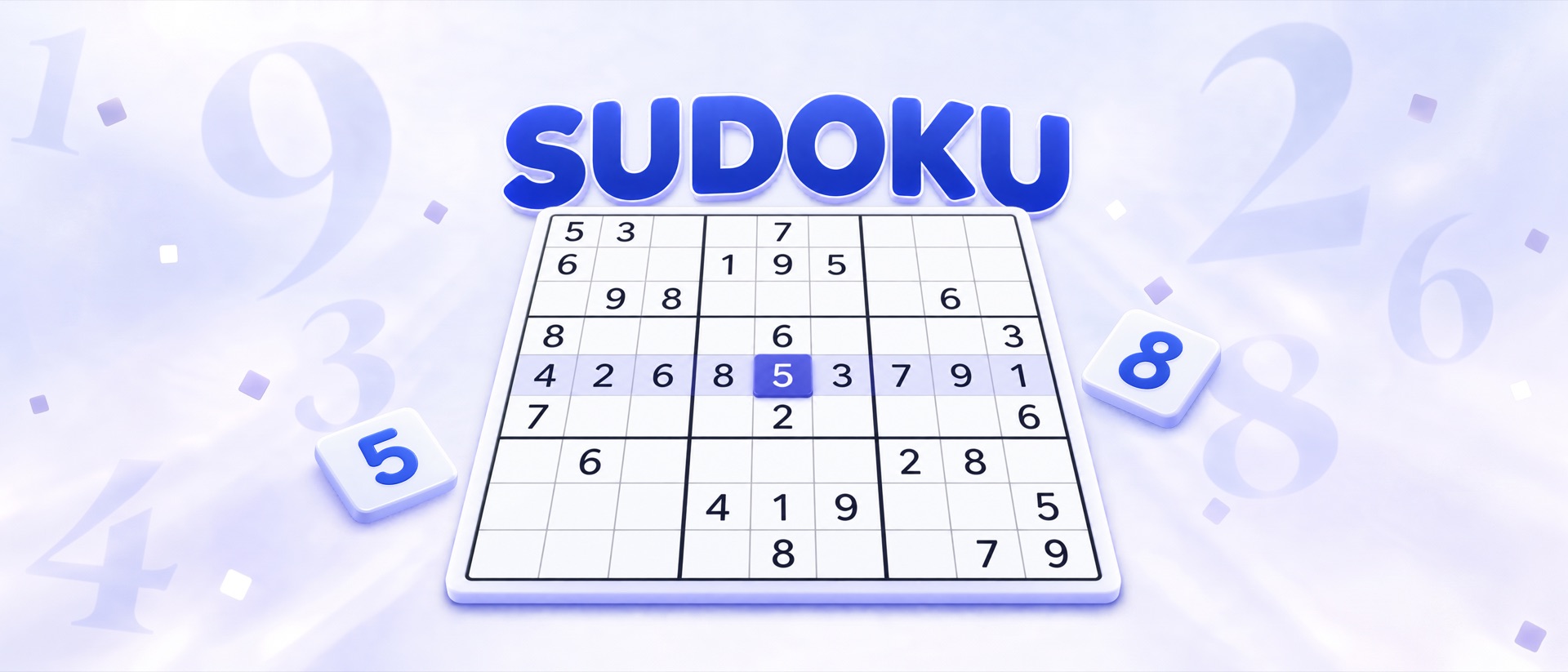 Sudoku Puzzle - Brain Games product page header