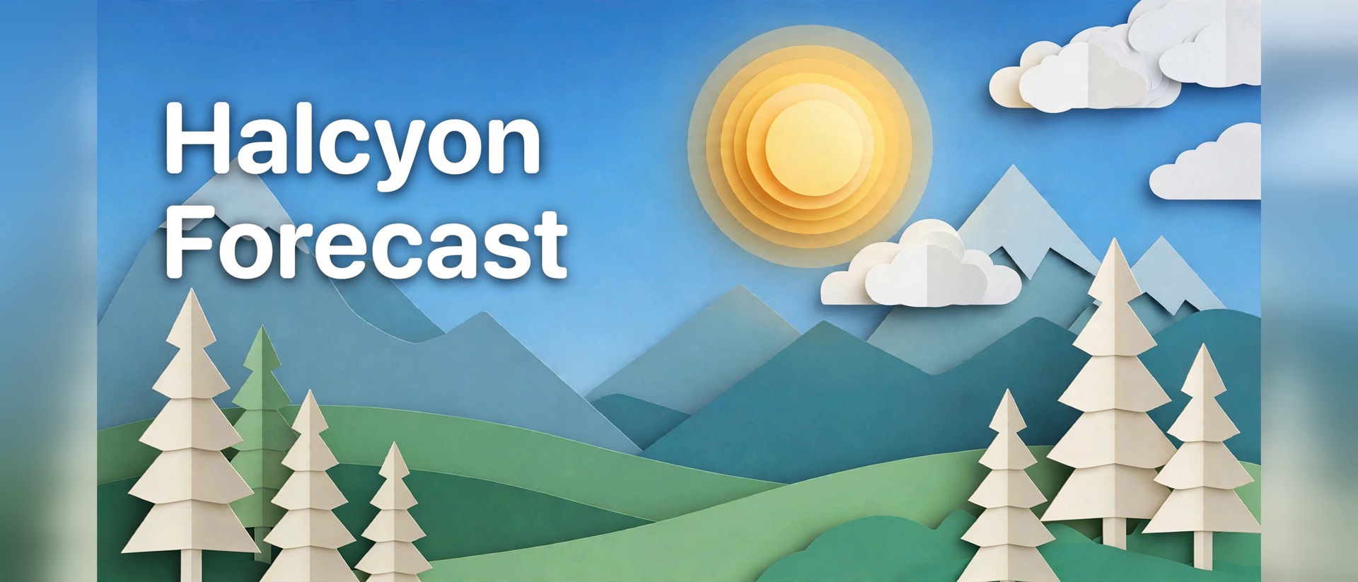Halcyon Forecast product page header
