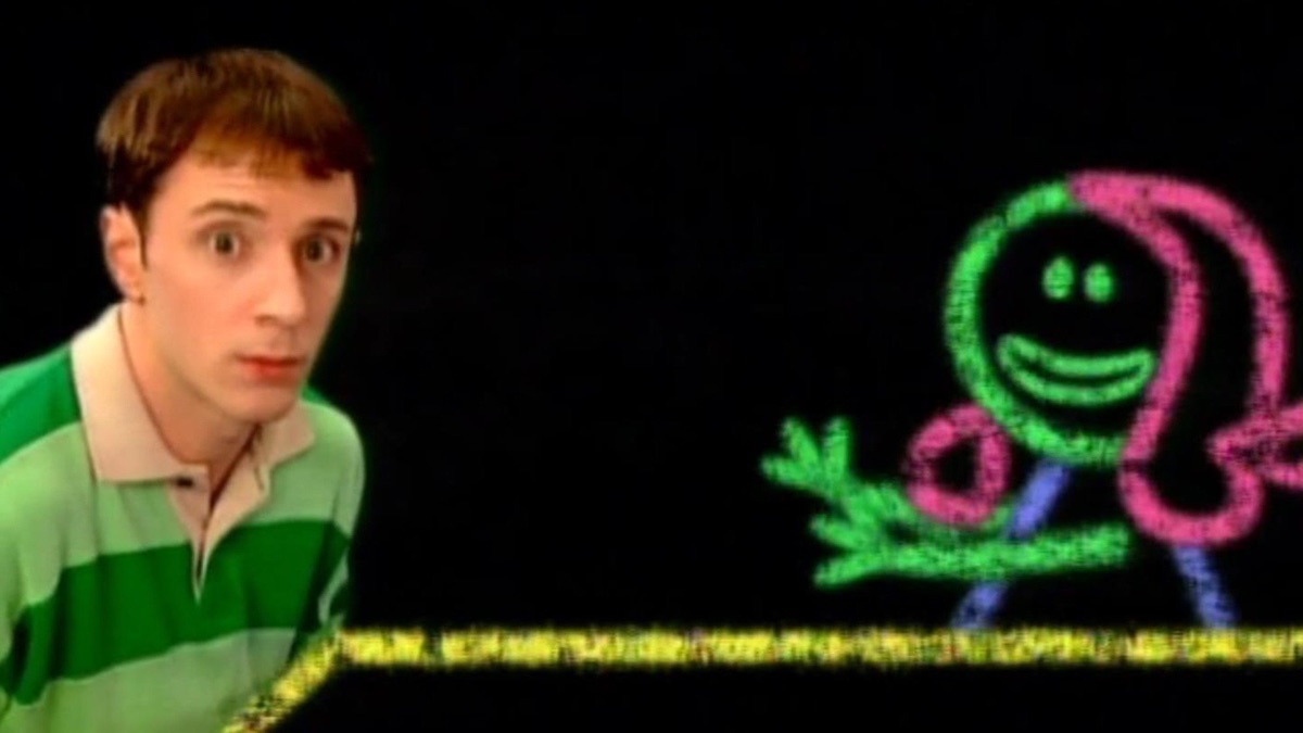 Blues Clues Draw Along With Blue