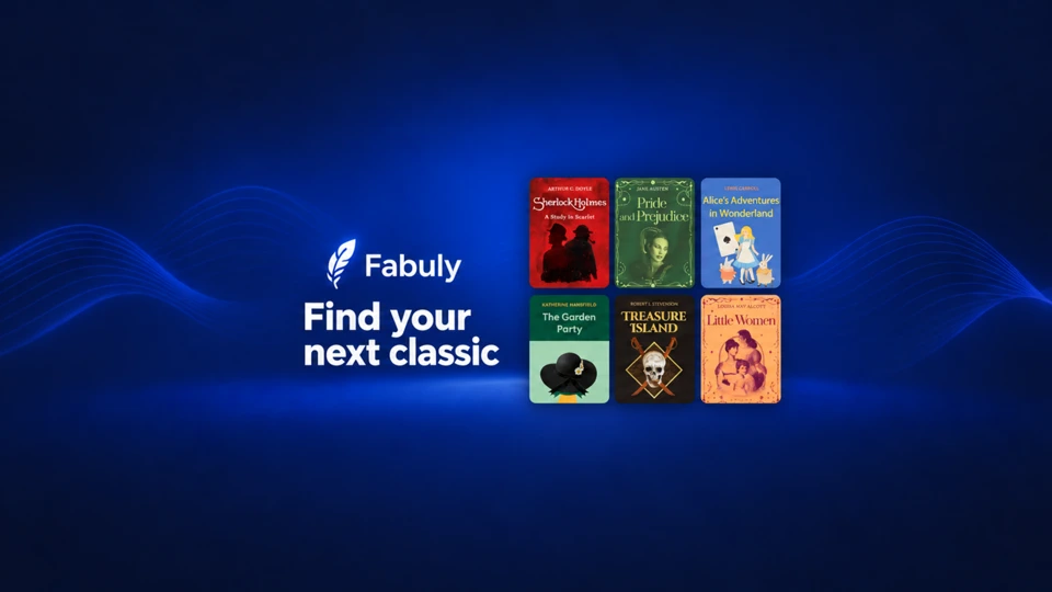 Fabuly: Classic Audiobooks App Store product page header