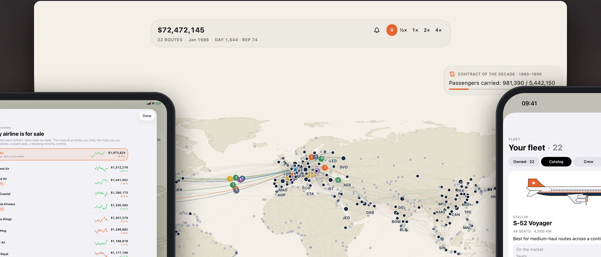 Sky Routes product page header