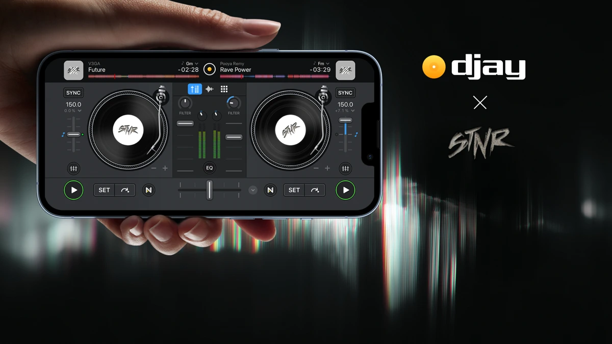 djay - DJ App & AI Mixer search result, In-app event: Mix Techno
