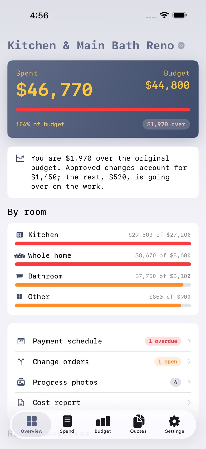 RenoLedger: Reno Budget capture d’écran 1