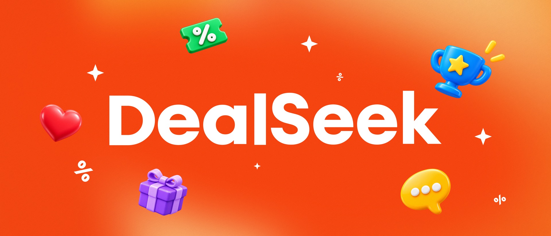 DealSeek: Coupons & Discounts product page header