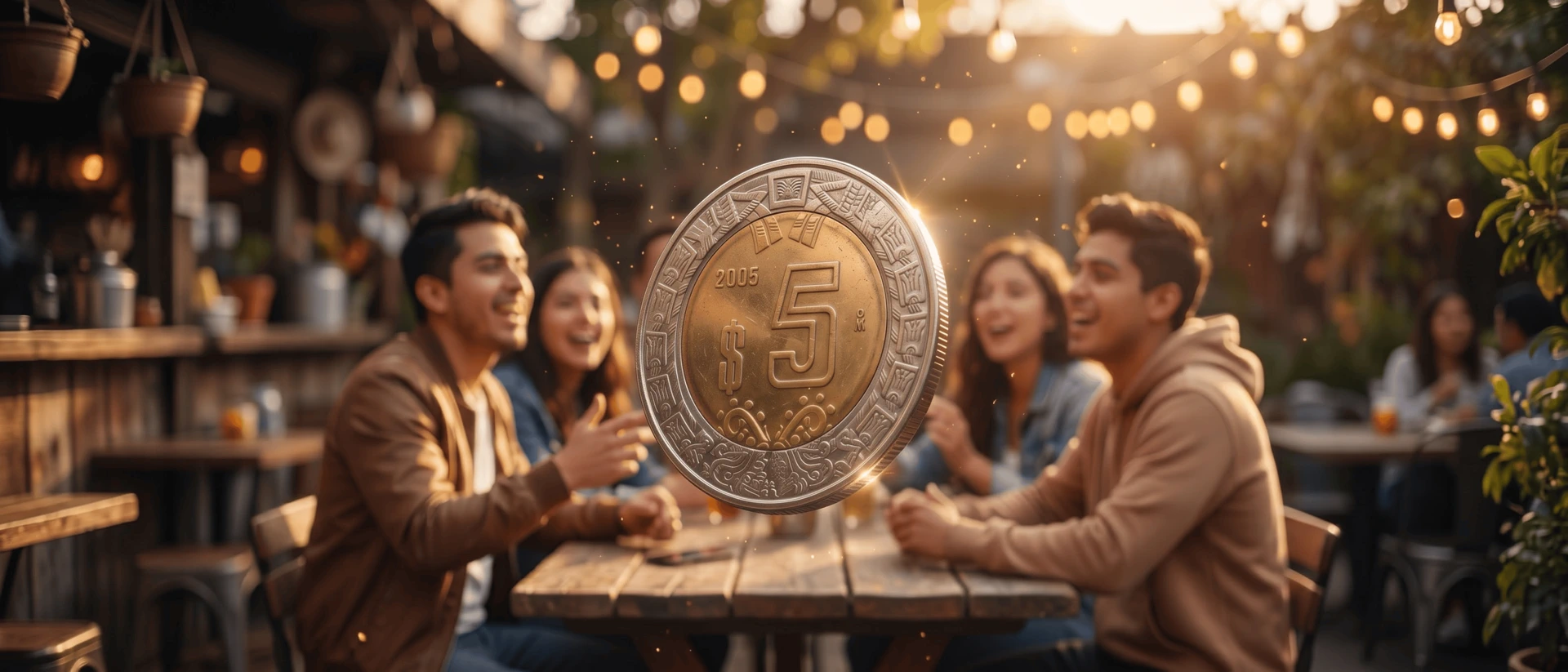 5 Pesos: Volados y juegos product page header