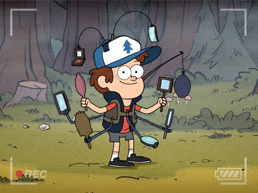 Gravity Falls shorts Dipper's Guide to the Unexplained out of context.