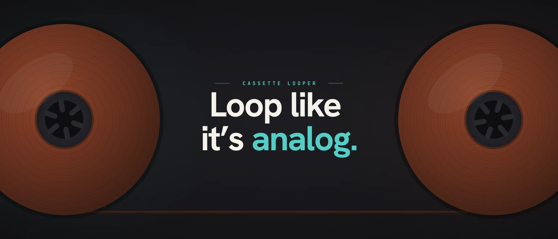 Loopette: Cassette Tape Looper product page header