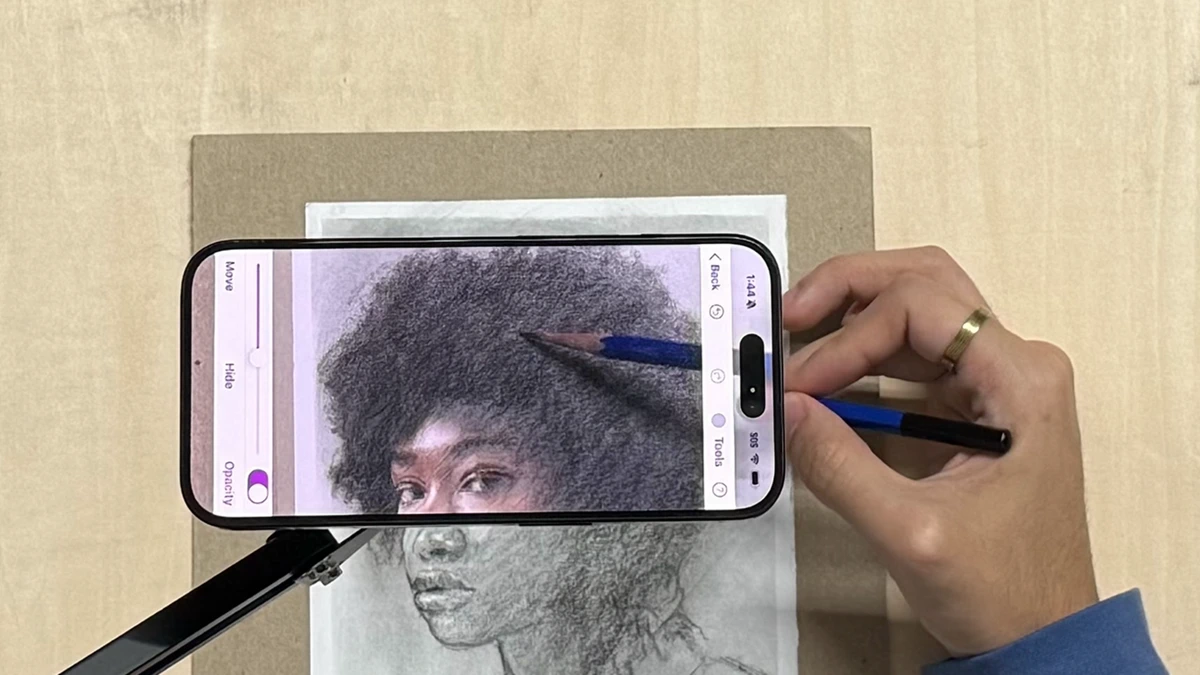 Da Vinci Eye: AR Trace & Draw App Store product page header