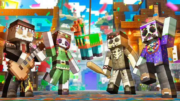 Skeleton Party skin pack