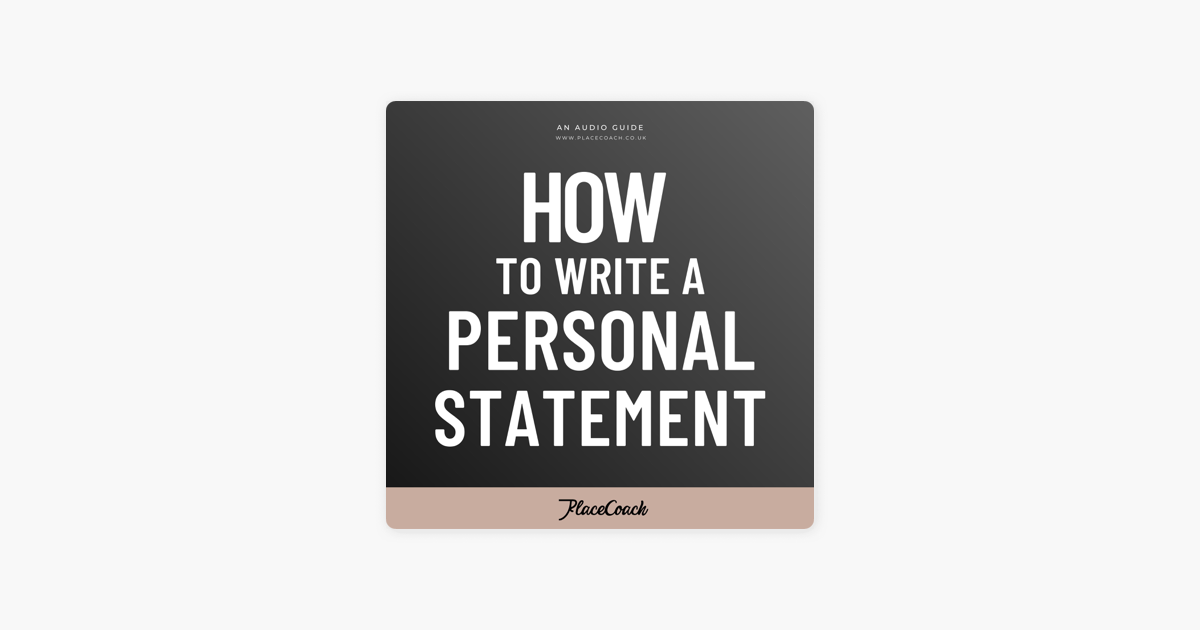 how to talk about podcasts in personal statement