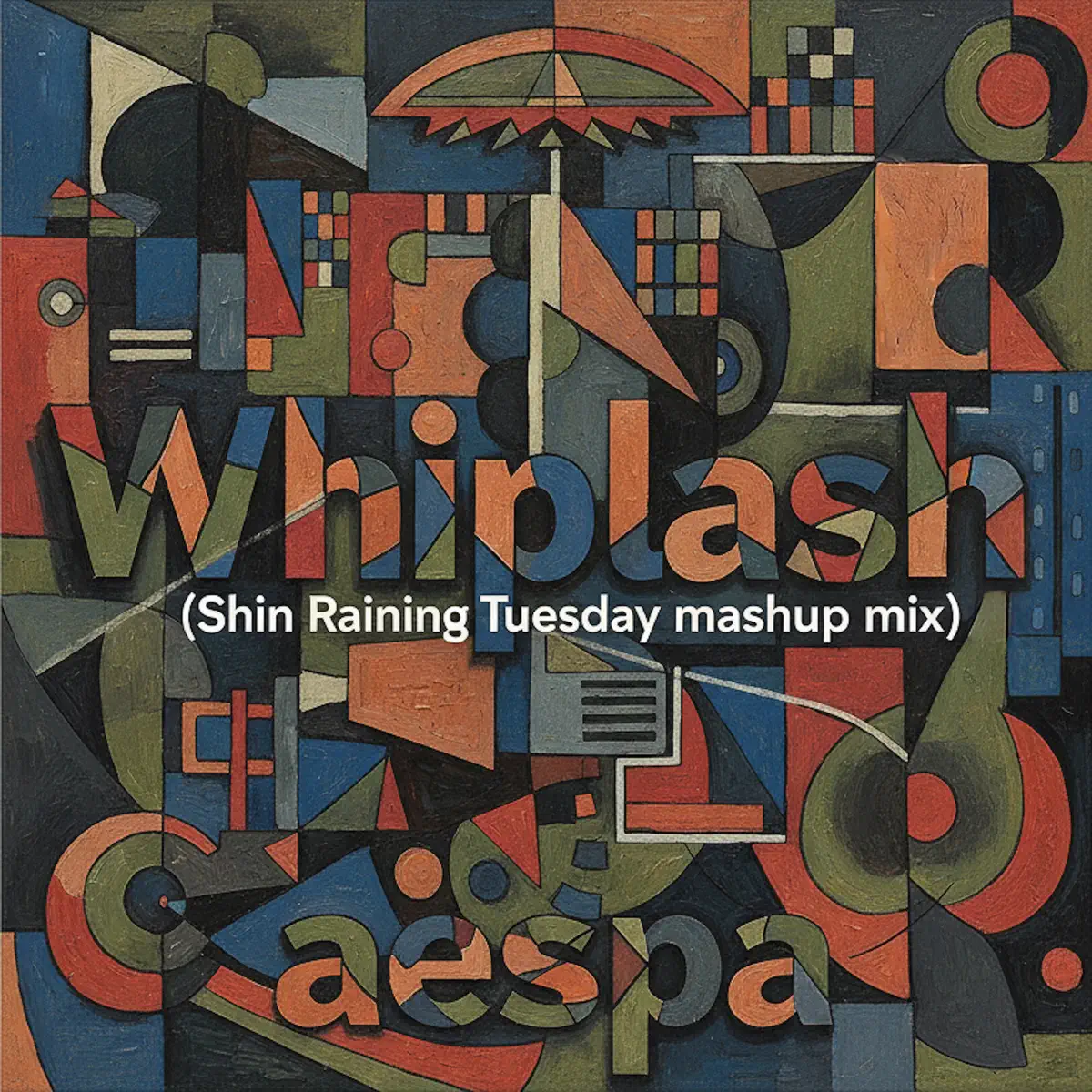 Whiplash (Shin Raining Tuesday Mashup Mix) - aespa artwork