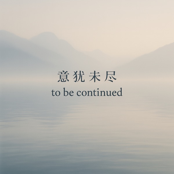 意犹未尽 To be continued