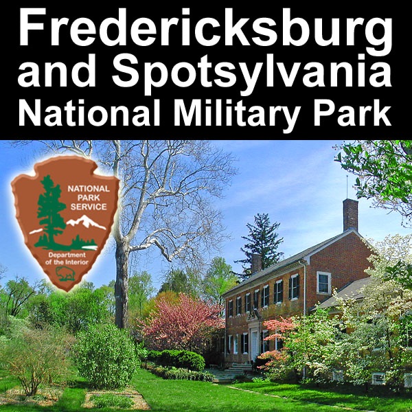 Fredericksburg and Spotsylvania National Military Park cover