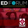 Fifth Annual Education Research Forum artwork