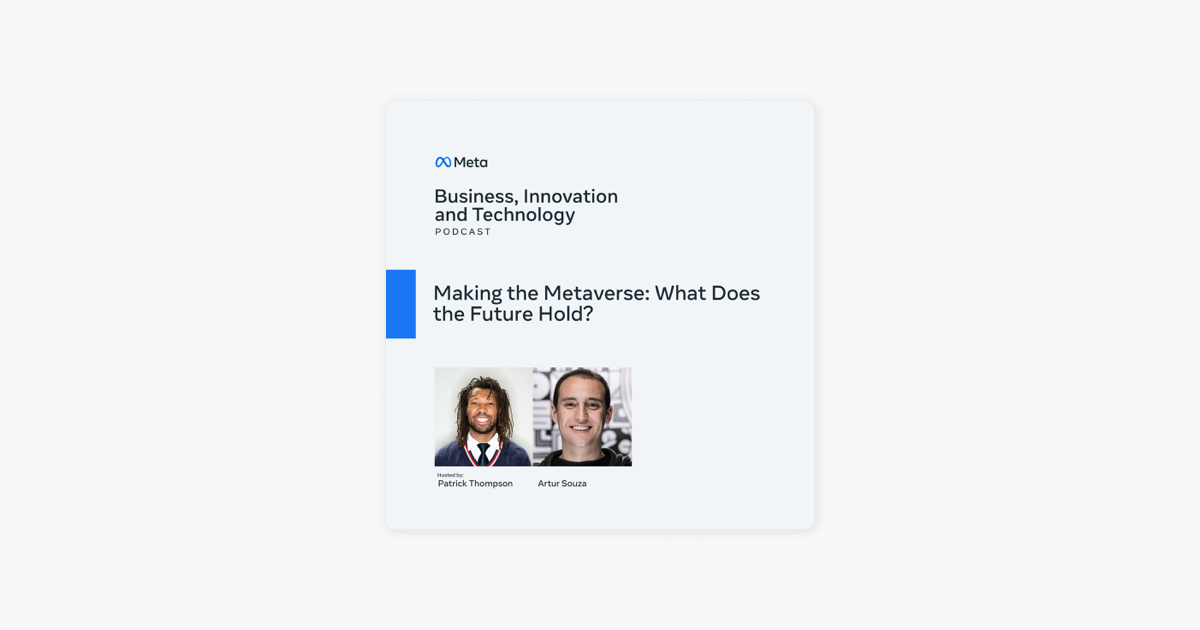 Meta Business, Innovation and Technology Podcast: Leadership - Best  Practices for Recruiting a Remote Workforce on Apple Podcasts