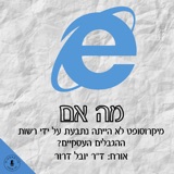 מה אם מיקרוסופט לא הייתה נתבעת על ידי רשות ההגבלים העסקיים? ד