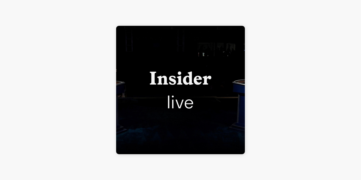 Insider: Insider Live – Prezidentské volby USA on Apple Podcasts