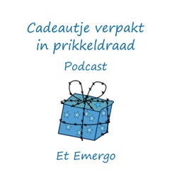 Cadeautje verpakt in prikkeldraad