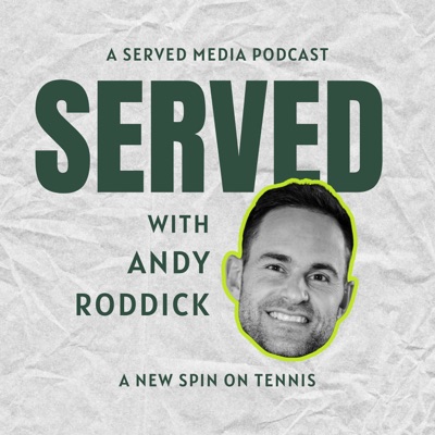 Served with Andy Roddick:Served with Andy Roddick