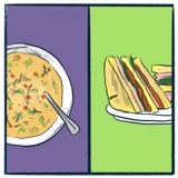 Soup vs. Sandwiches: a delicious debate