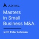 Masters in Small Business M&A