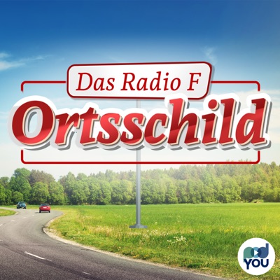 Das Radio F Ortsschild