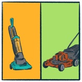 Vacuums vs. Lawn Mowers: a tidy debate