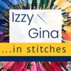Izzy & Gina in stitches