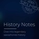 History Notes by Henri SELMER Paris