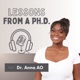 Lessons from a PhD