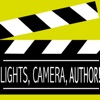 Lights, Camera, Author! with Jim Junot artwork