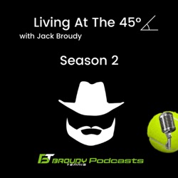 Living at The 45º with Adam Borak: Netpost.net and Tipsy Tennis podcast