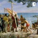La llegada de Cristóbal Colón. 