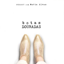 botas DOURADAS