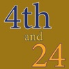 4th and 24 artwork