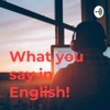 What You Say in English! artwork