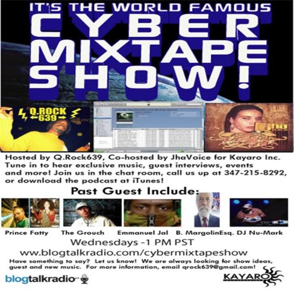 Cyber Mix Tape Show-Part of the BC Radio Network. Artwork