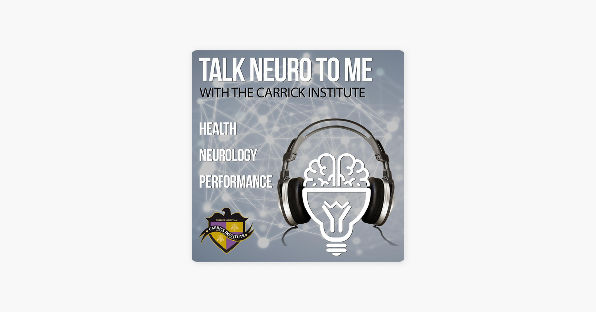 Talk Neuro to Me on Apple Podcasts