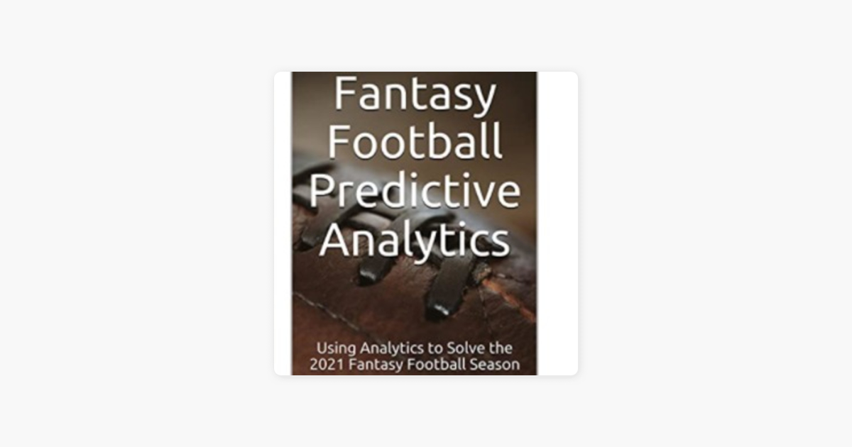 Fantasy Football Analytics 