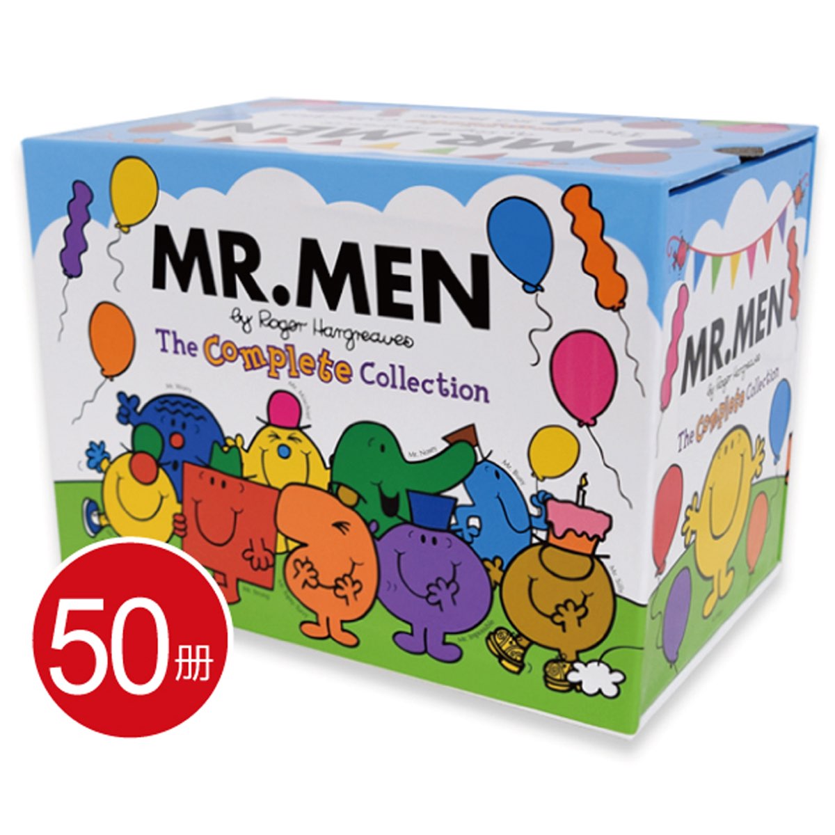 Roger Hargreaves Mr Men Complete 50 Books Collection Box Set